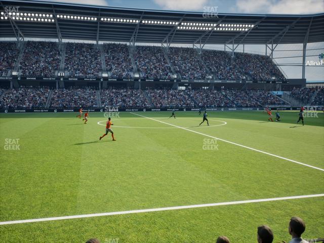 Allianz Field - Section Field Club 7 Seat View Allianz Field - Section Field Club 7 Seat View
