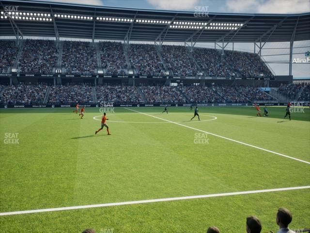 Allianz Field - Section Field Club 7 Seat View