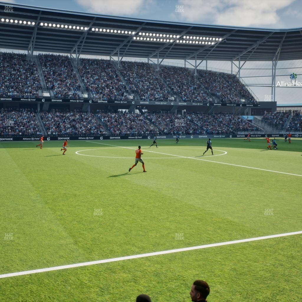 Allianz Field - Section Field Club 8 Seat View