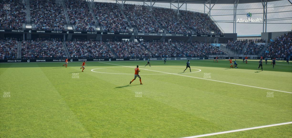 Allianz Field - Section Field Club 8 Seat View