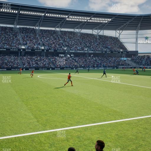 Allianz Field - Section Field Club 8 Seat View