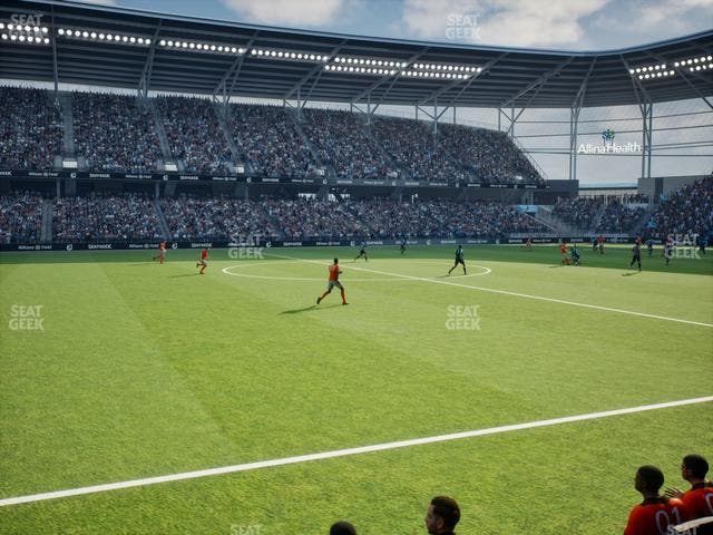 Allianz Field - Section Field Club 8 Seat View