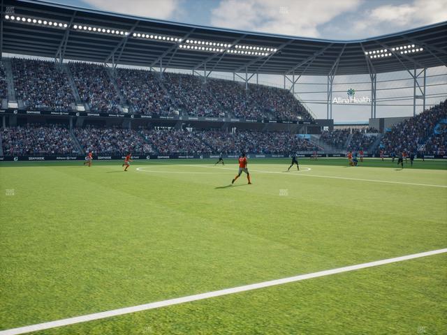 Allianz Field - Section Field Club 8 Seat View