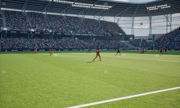 Allianz Field - Section Field Club 8 Seat View