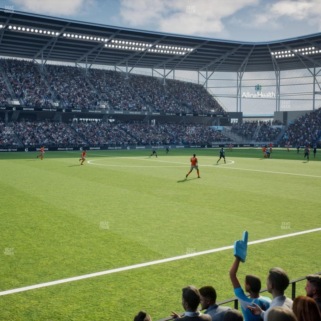 Allianz Field - Section Field Club 9 Seat View