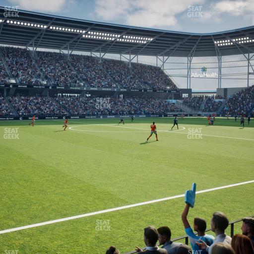 Allianz Field - Section Field Club 9 Seat View