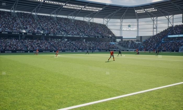 Allianz Field - Section Field Club 9 Seat View