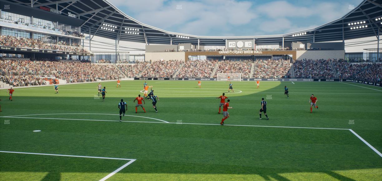 Allianz Field - Section Ga Supporters Seat View