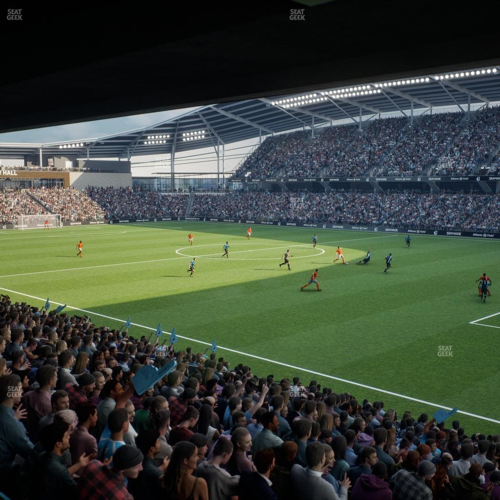 Allianz Field - Section Loge 27 A Seat View