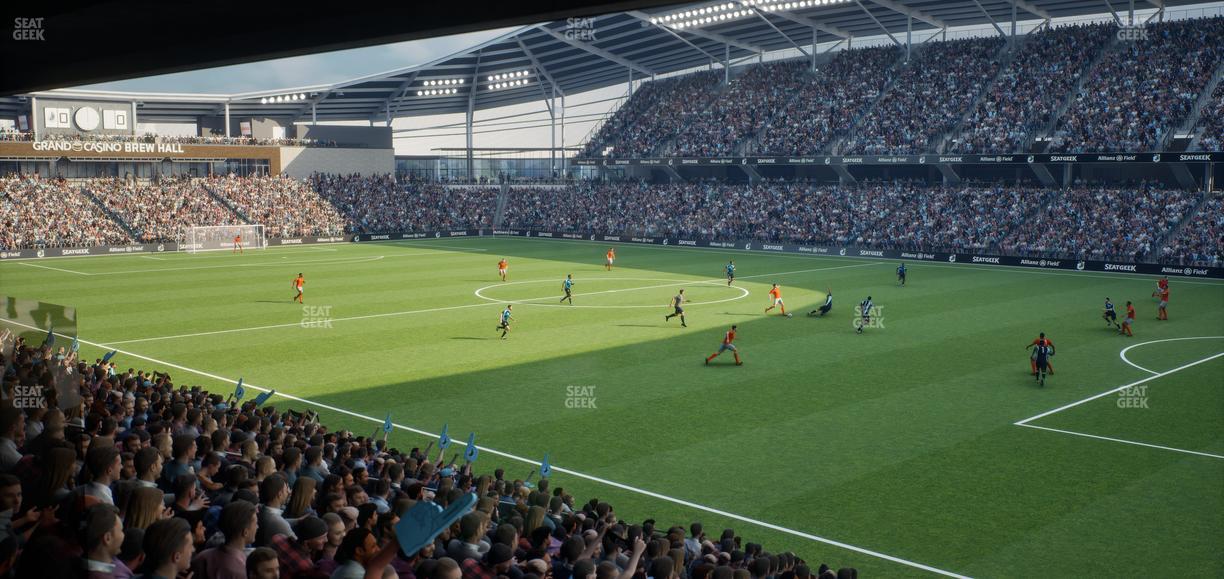 Allianz Field - Section Loge 27 A Seat View