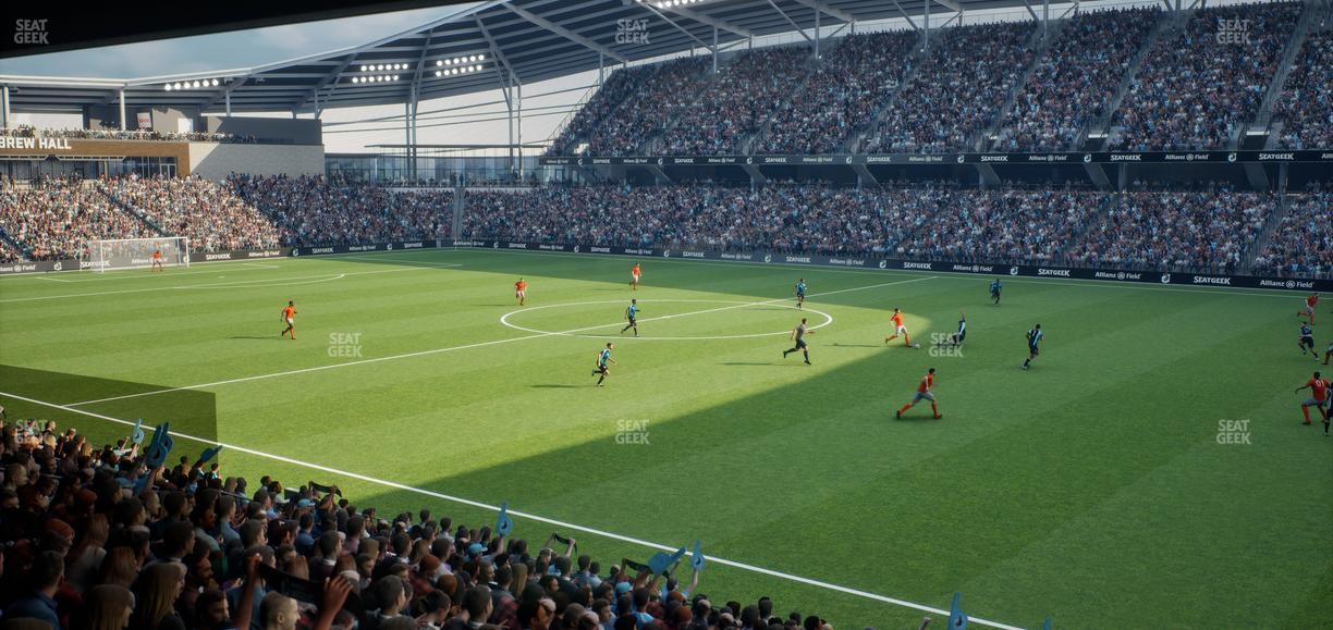 Allianz Field - Section Loge 28 C Seat View