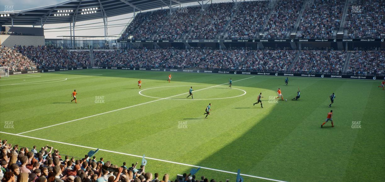Allianz Field - Section Loge 29 B Seat View