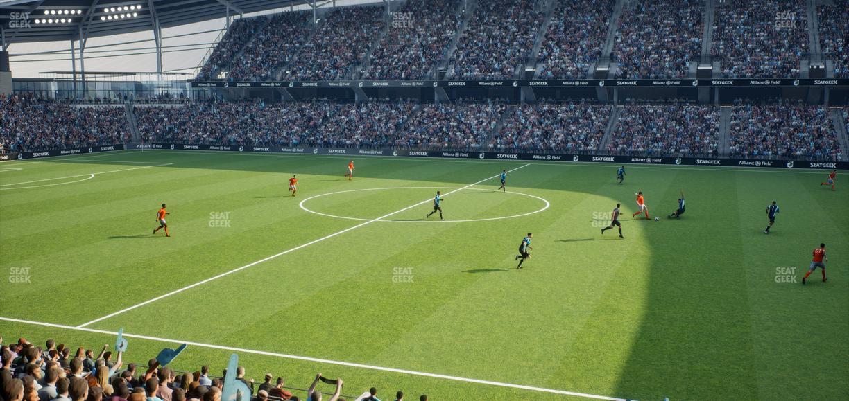 Allianz Field - Section Loge 30 B Seat View