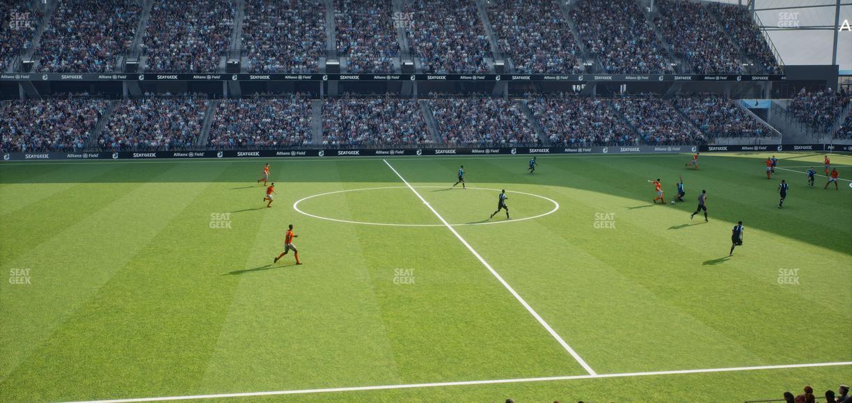 Allianz Field - Section Loge 33 A Seat View