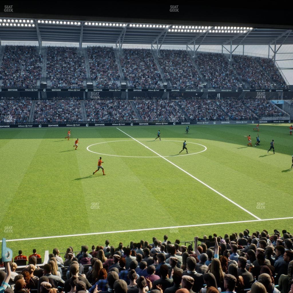 Allianz Field - Section Loge 33 B Seat View