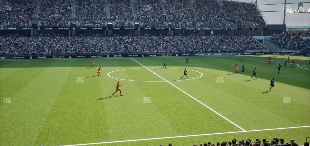 Allianz Field - Section Loge 33 B Seat View