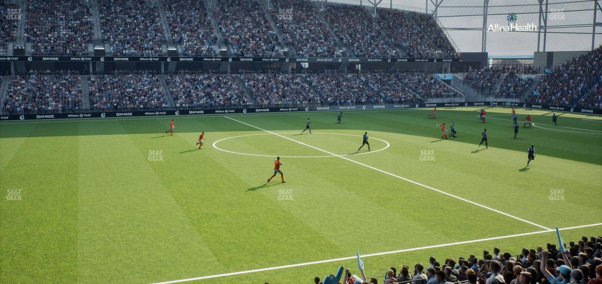Allianz Field - Section Loge 34 B Seat View