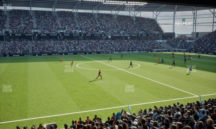 Allianz Field - Section Loge 34 B Seat View