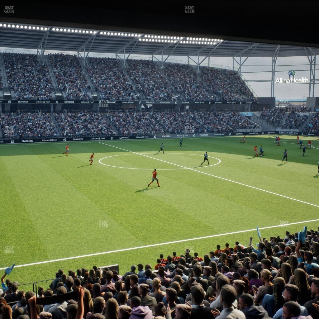 Allianz Field - Section Loge 34 C Seat View