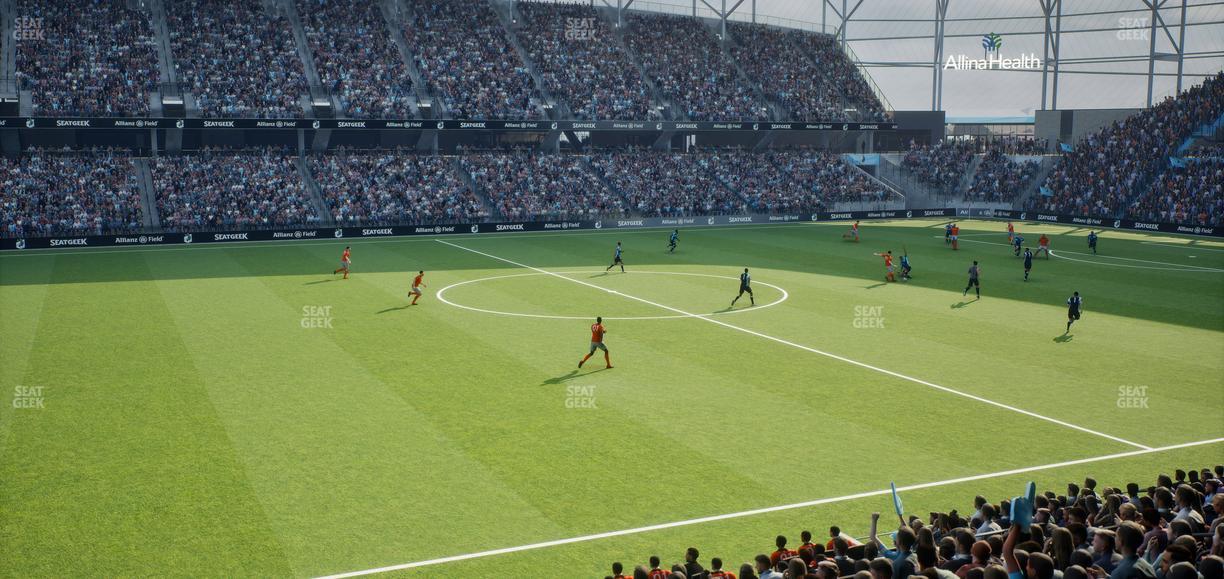 Allianz Field - Section Loge 34 C Seat View