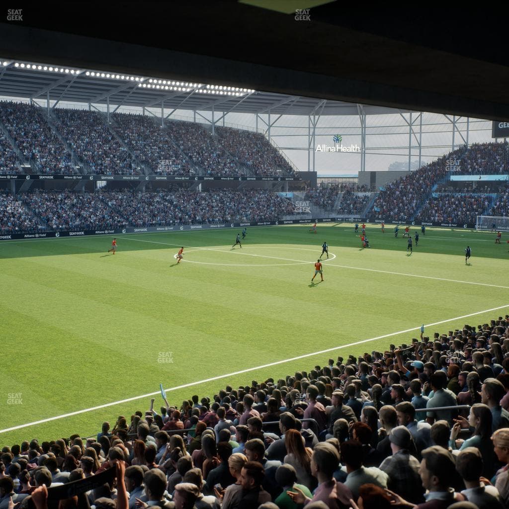 Allianz Field - Section Loge 36 B Seat View