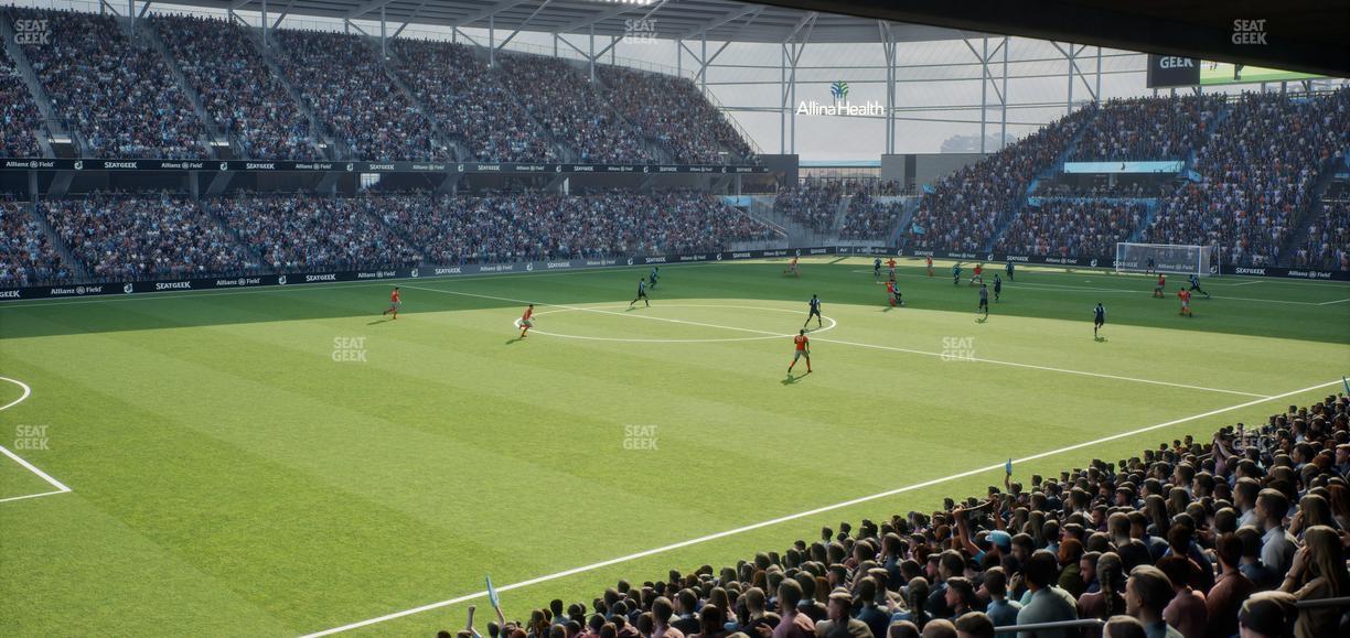 Allianz Field - Section Loge 36 B Seat View