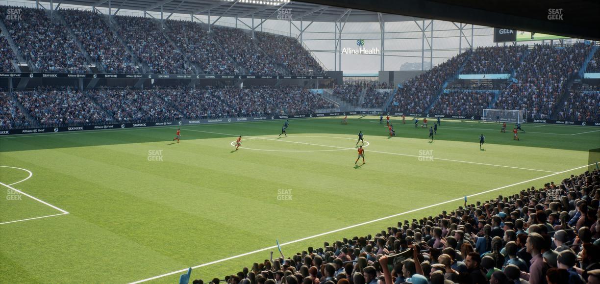 Allianz Field - Section Loge 36 C Seat View