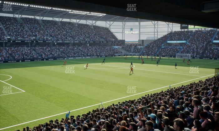 Allianz Field - Section Loge 36 C Seat View