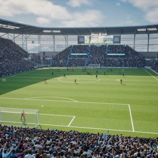 Allianz Field - Section Roof Deck Seat View
