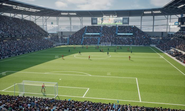 Allianz Field - Section Roof Deck Seat View