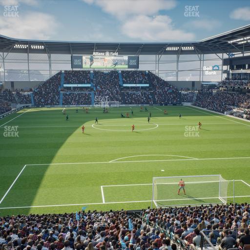 Allianz Field - Section Roof Deck Seat View
