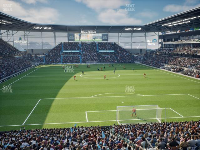 Allianz Field - Section Roof Deck Seat View Allianz Field - Section Roof Deck Seat View