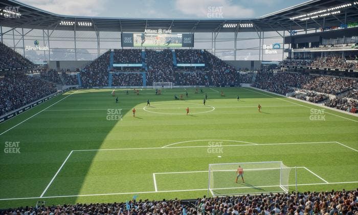 Allianz Field - Section Roof Deck Seat View