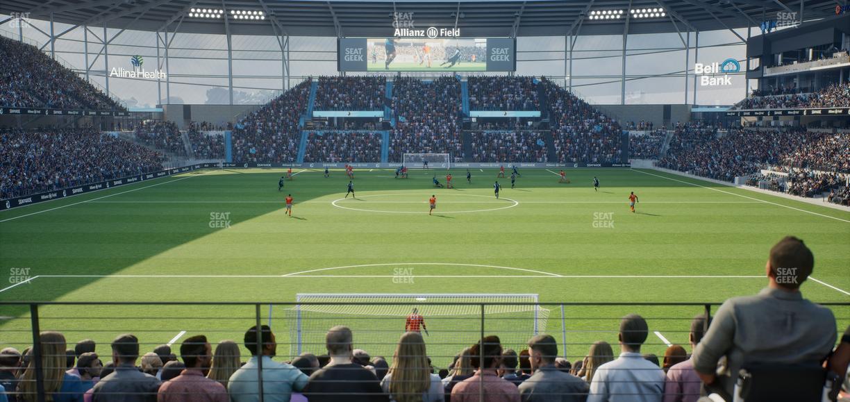 Allianz Field - Section Sro Seat View