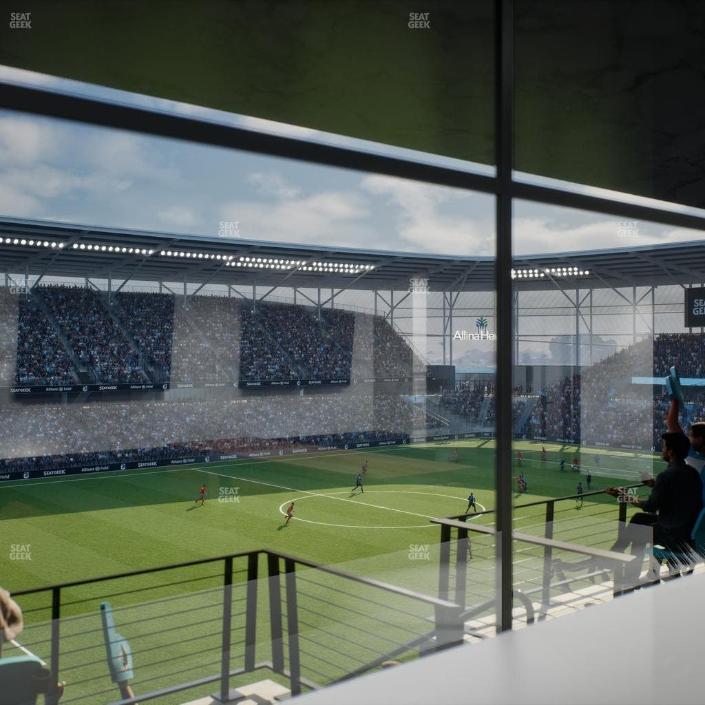 Allianz Field - Section Upper 90 Club Seat View