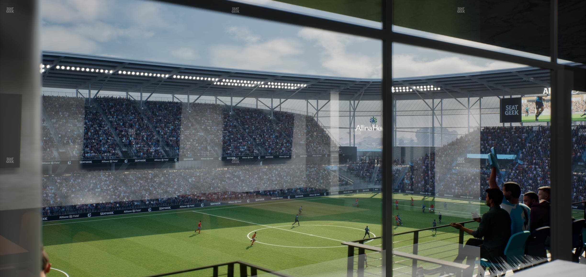 Allianz Field - Section Upper 90 Club Seat View