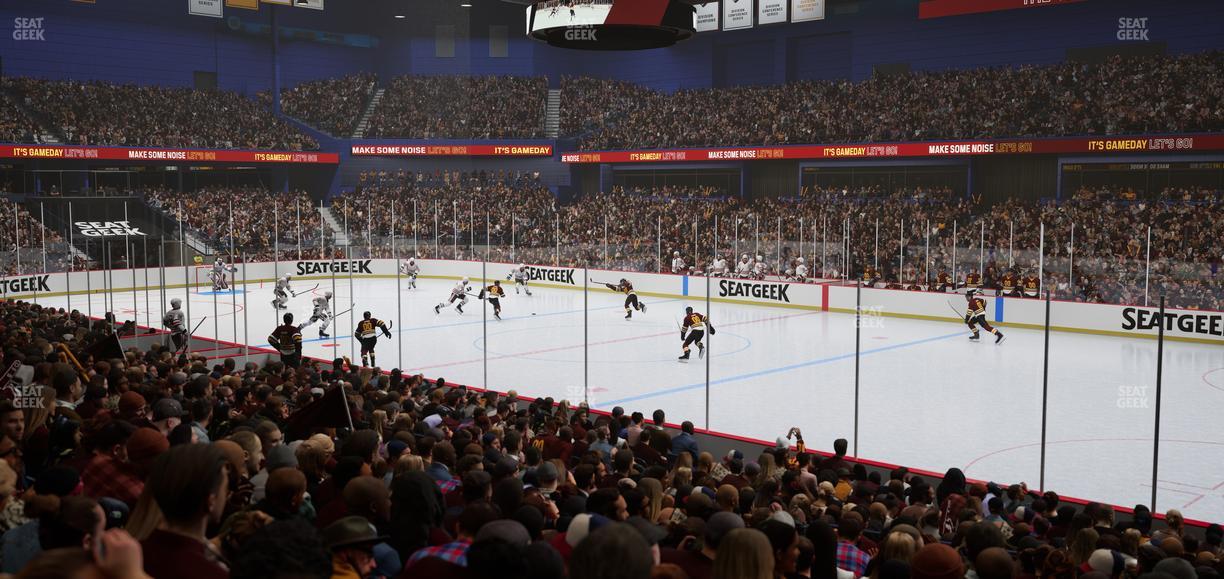 Allstate Arena - Section 101 Seat View
