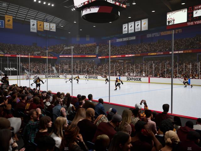 Allstate Arena - Section 101 Seat View