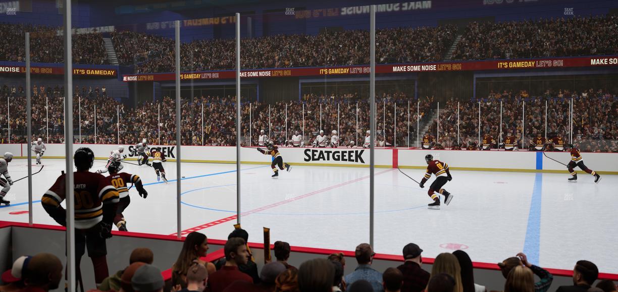 Allstate Arena - Section 102 Seat View