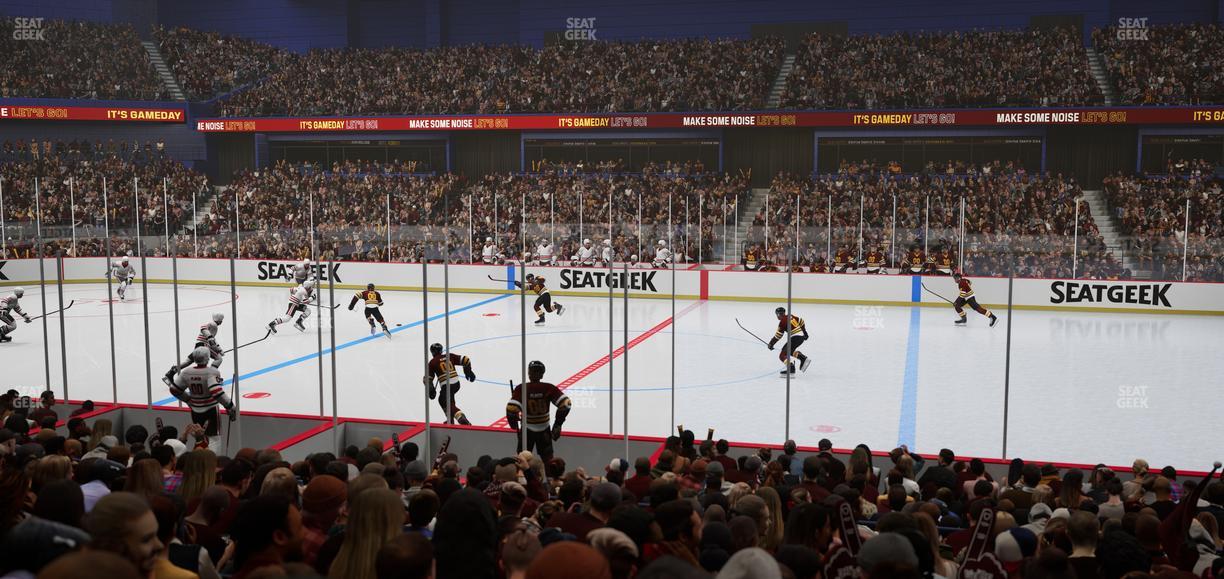 Allstate Arena - Section 102 Seat View