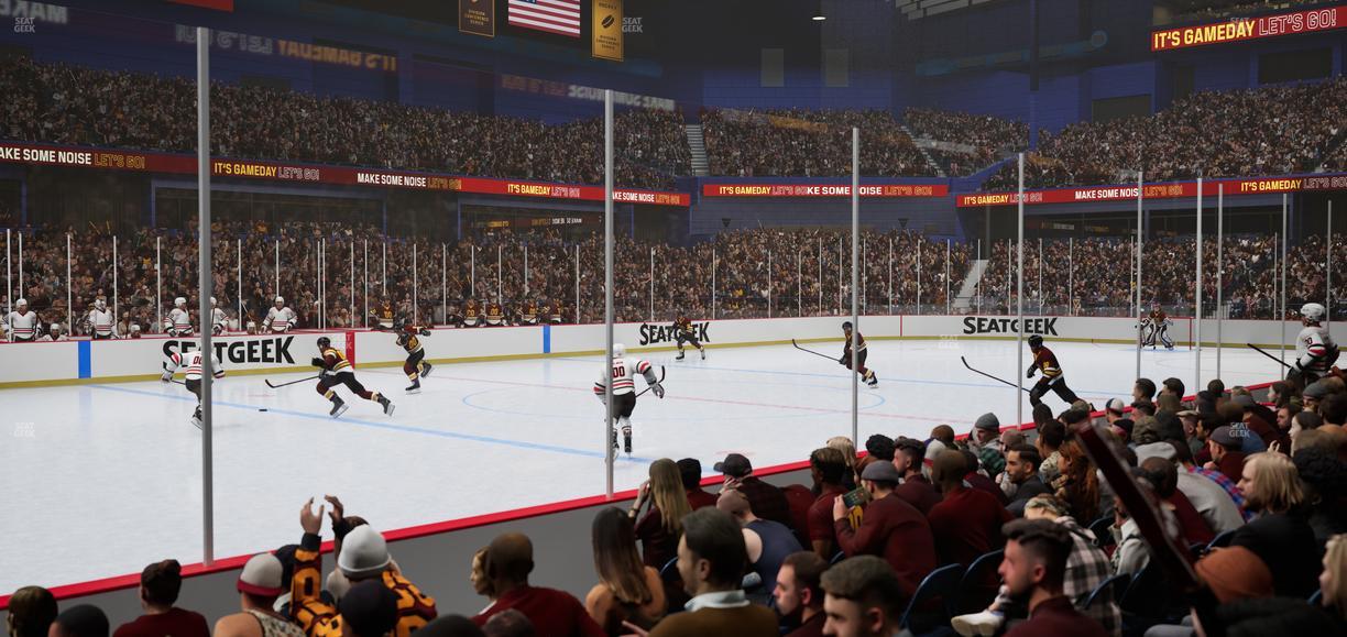 Allstate Arena - Section 104 Seat View