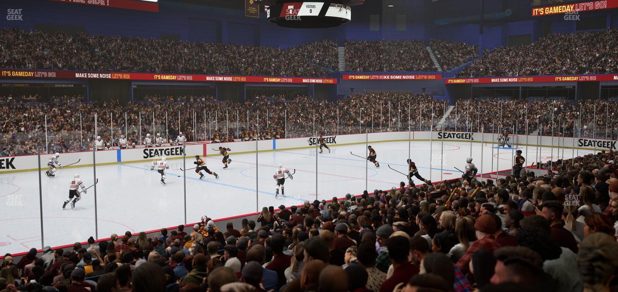 Allstate Arena - Section 104 Seat View