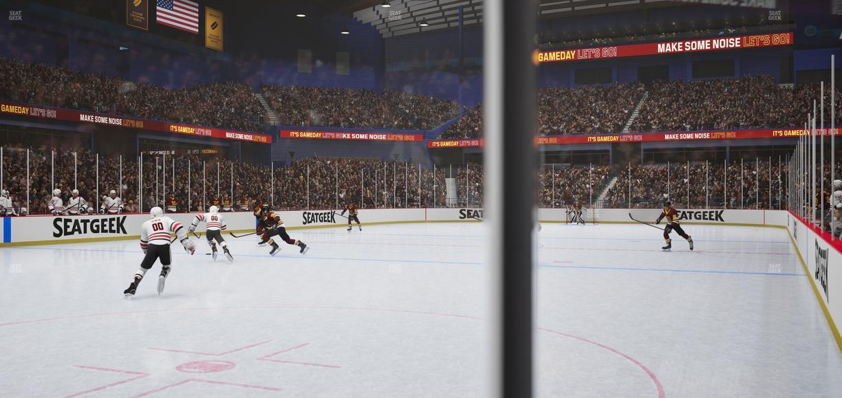 Allstate Arena - Section 105 Seat View