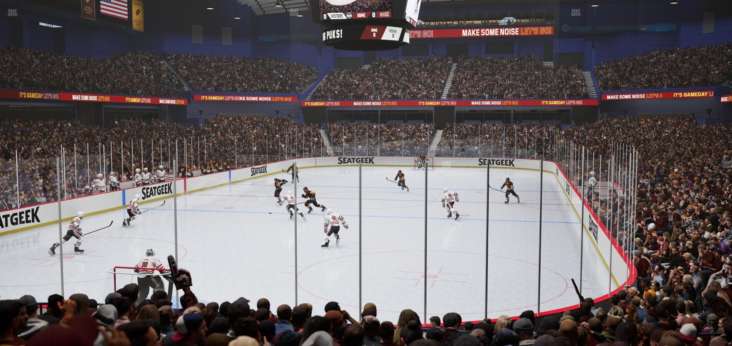 Allstate Arena - Section 106 Seat View