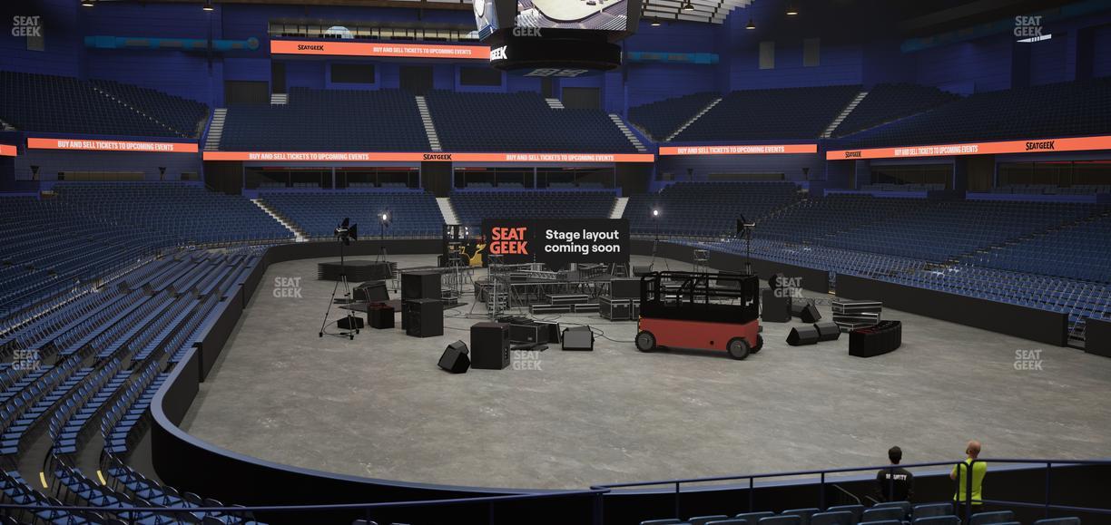 Allstate Arena - Section 107 Seat View