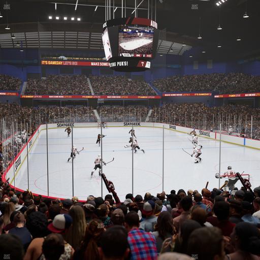 Allstate Arena - Section 107 Seat View