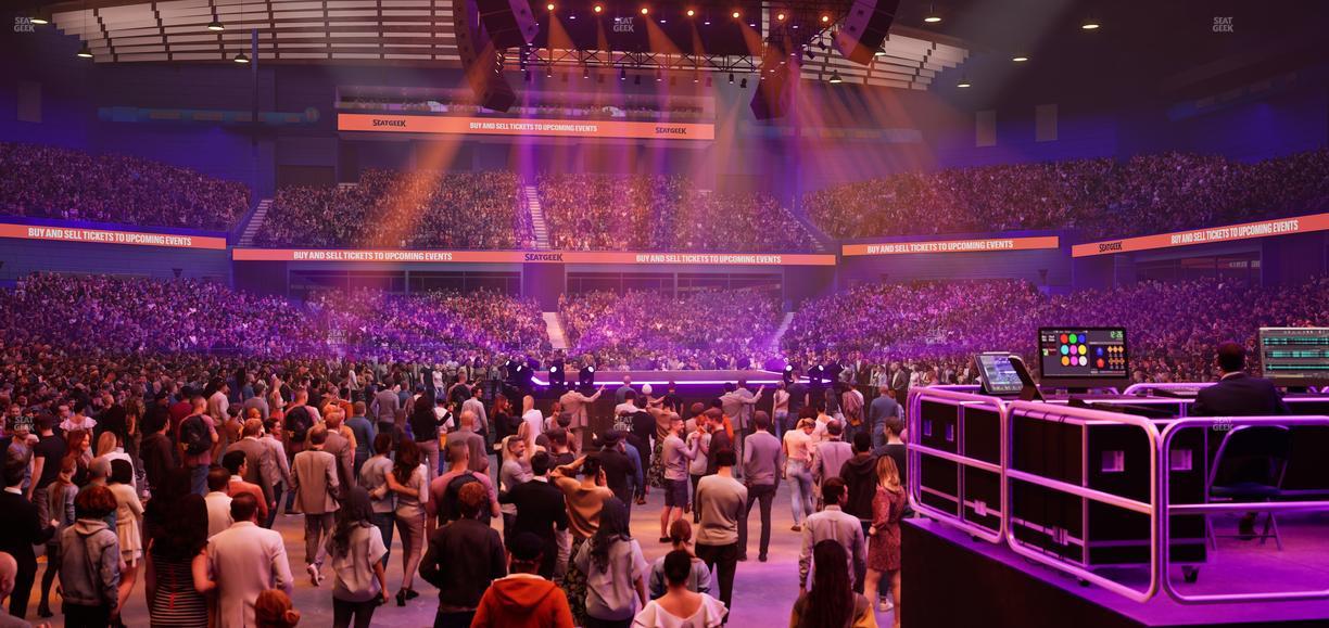 Allstate Arena - Section 107 Seat View