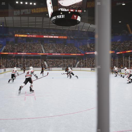 Allstate Arena - Section 107 Seat View