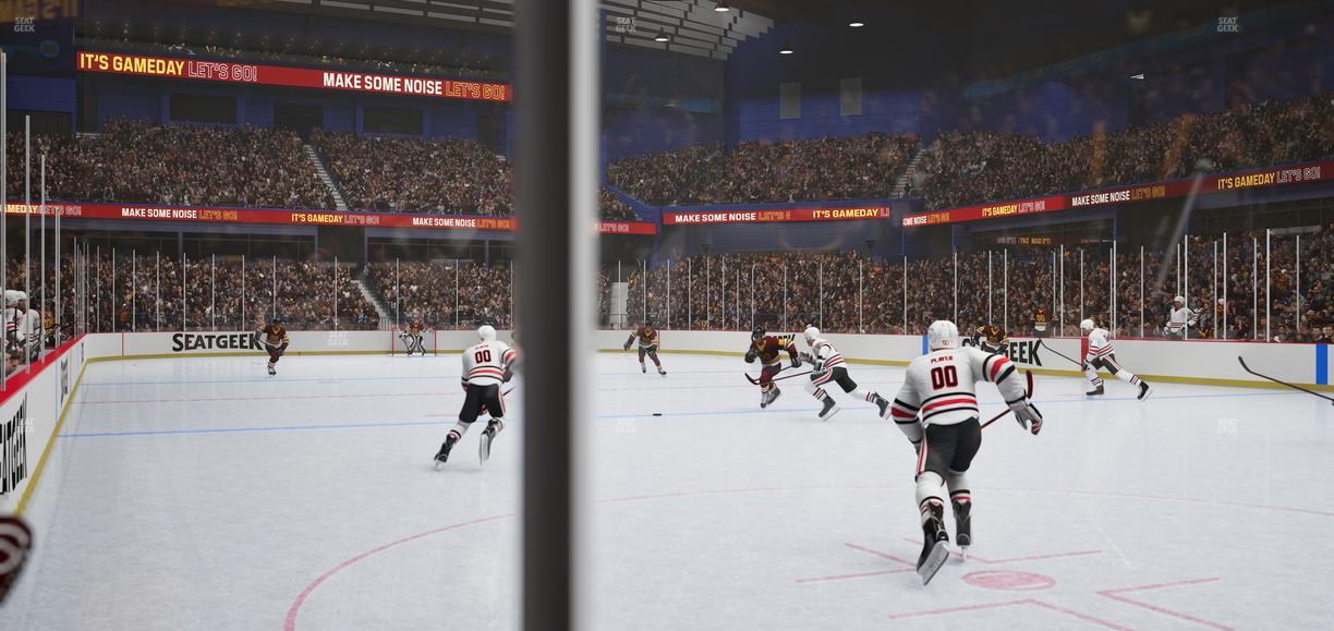 Allstate Arena - Section 108 Seat View