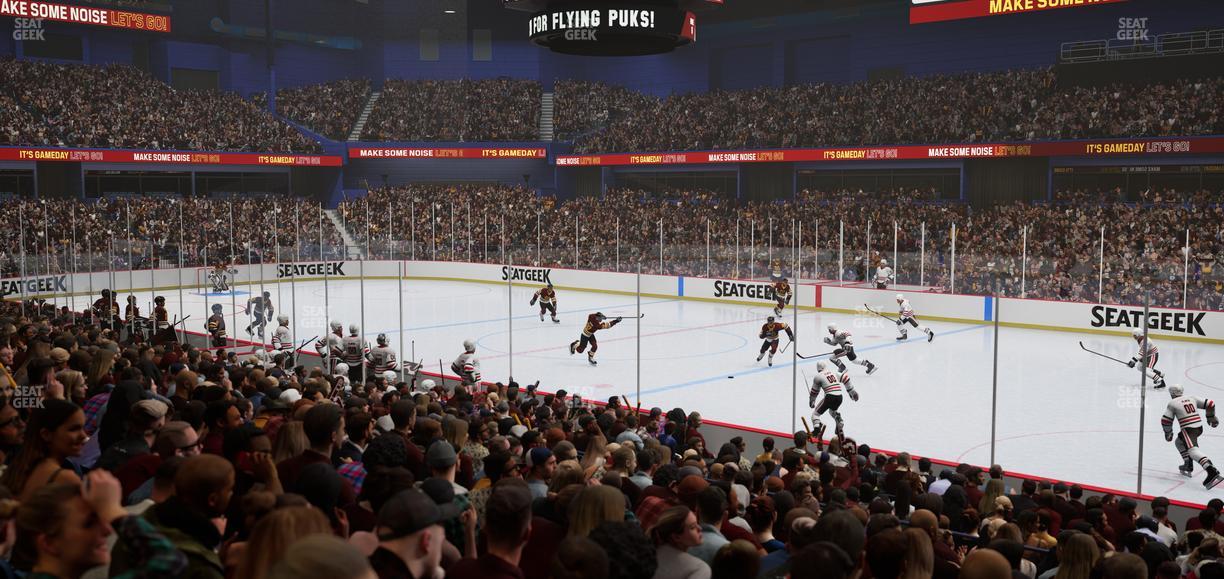 Allstate Arena - Section 109 Seat View